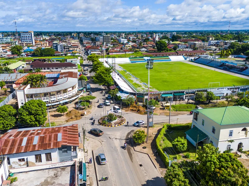Tanga city and stadium